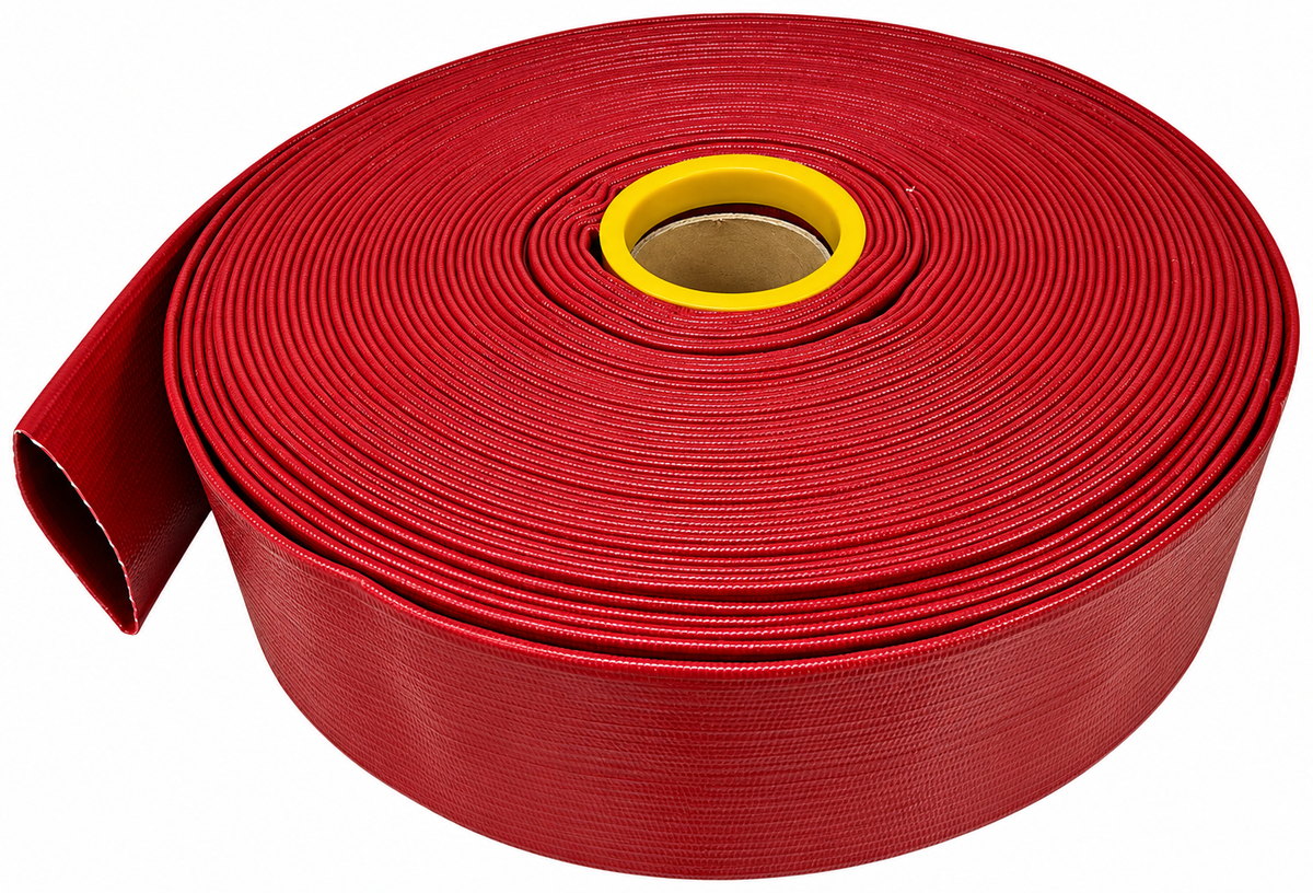 Mangueras Planas Termoplásticas de PVC Rojo